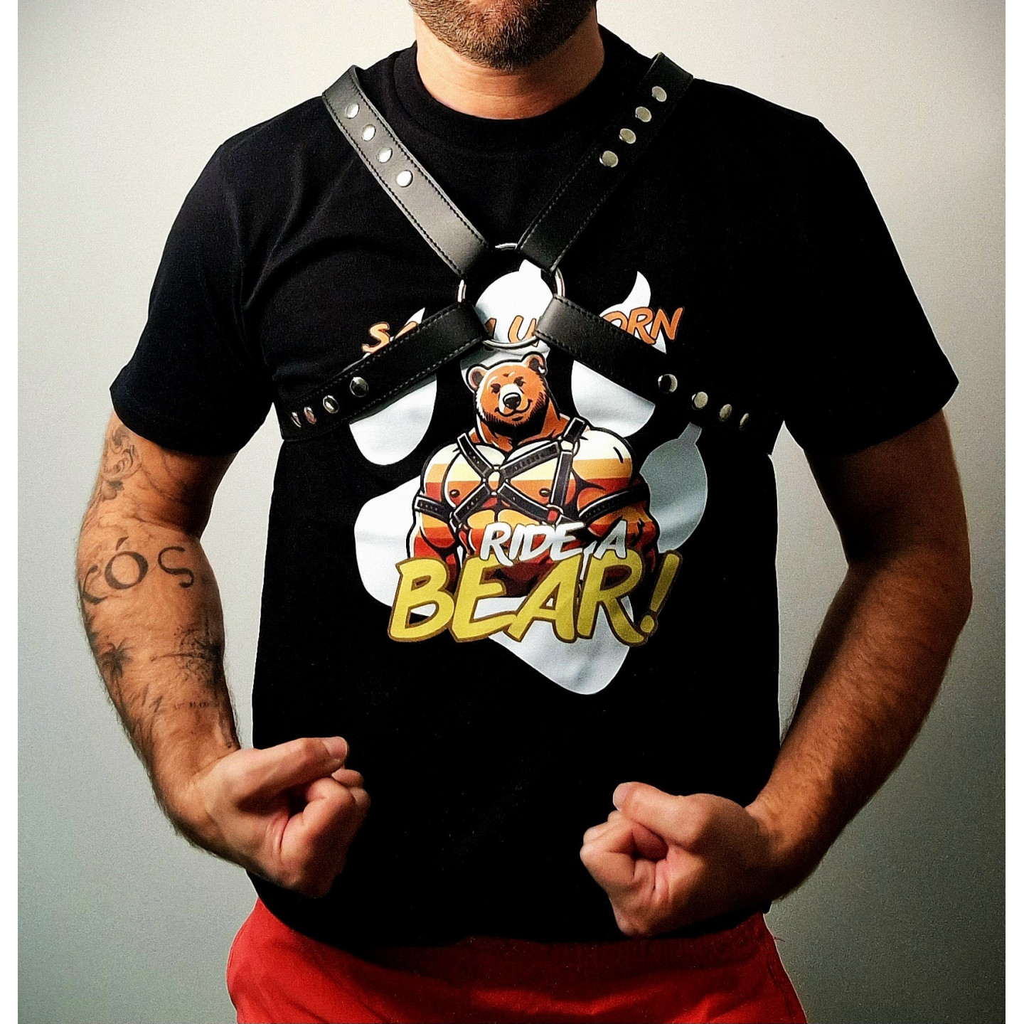 T-shirt SAVE A UNICORN, RIDE A BEAR