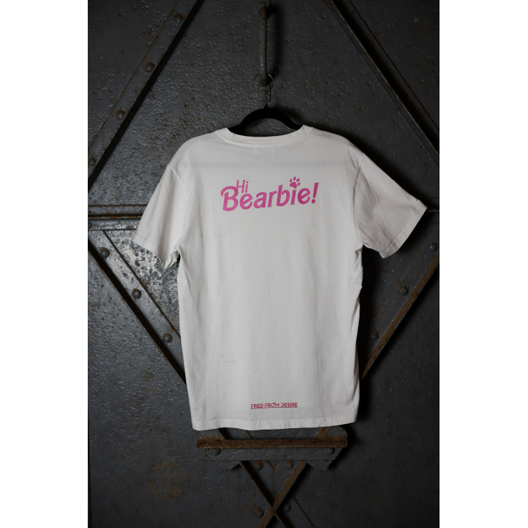 T-shirt HI BEARBIE Blanc