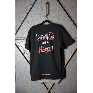 t-shirt DESTROY MY ASS NOT MY HEART noir