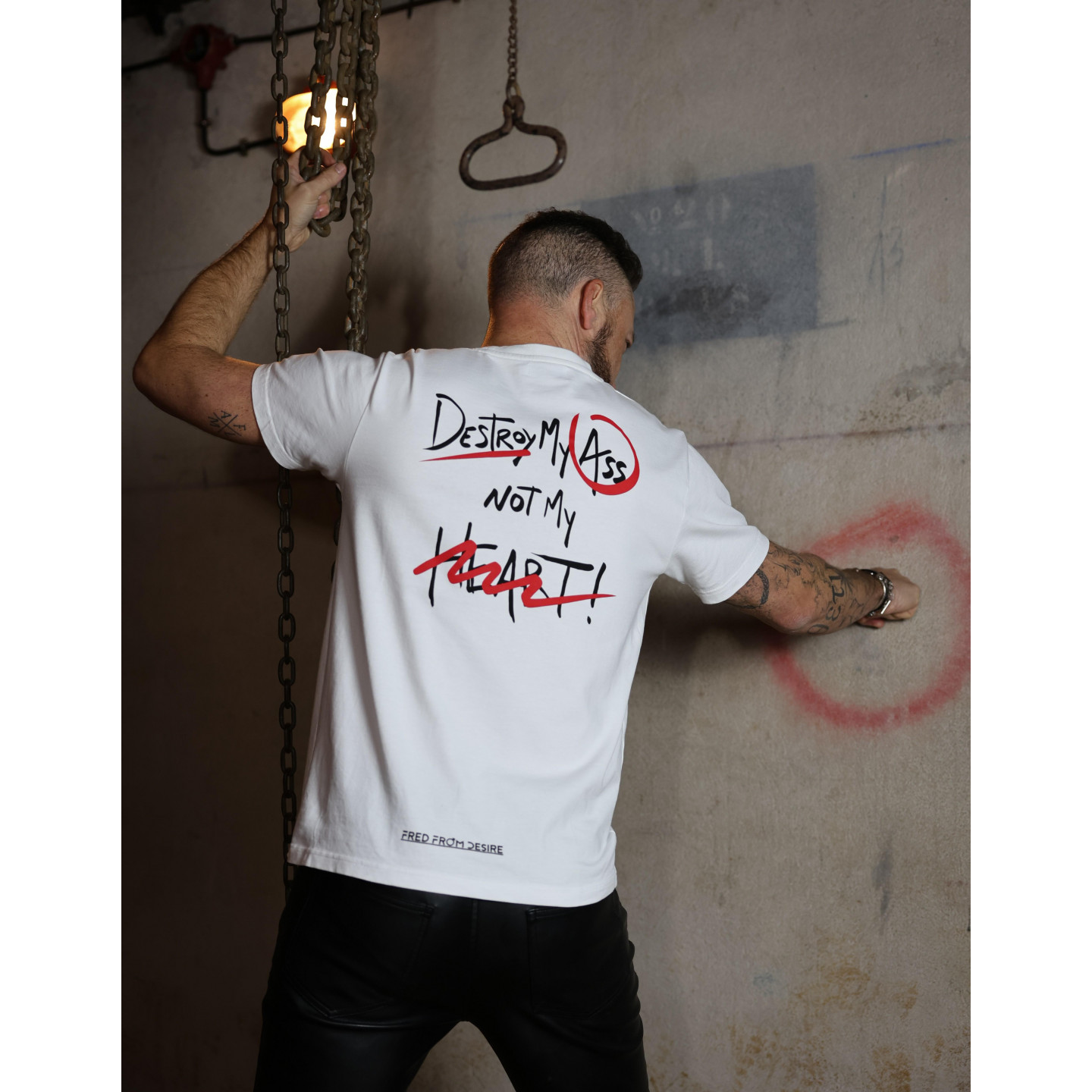 DESTROY MY ASS NOT MY HEART T-SHIRT