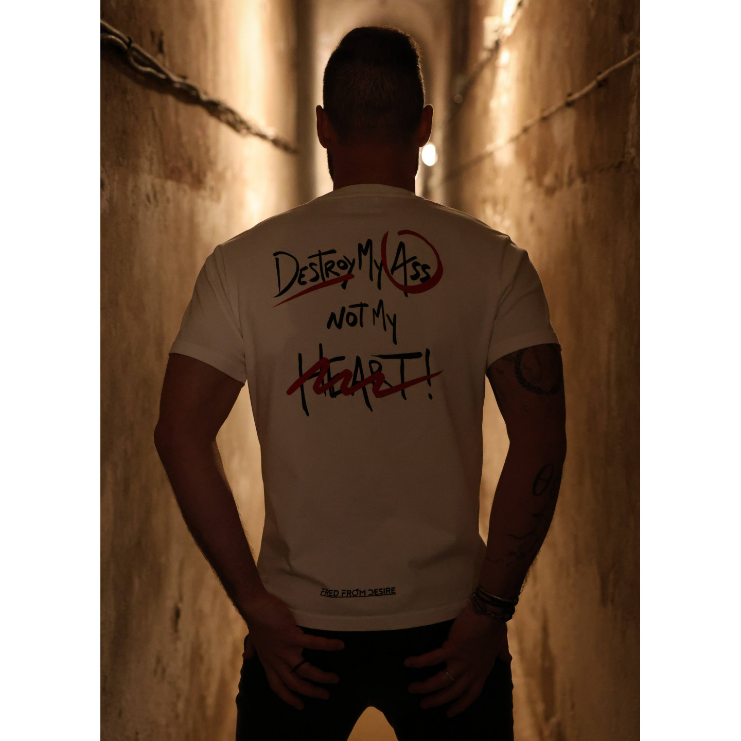 T-shirt DESTROY MY ASS NOT MY HEART