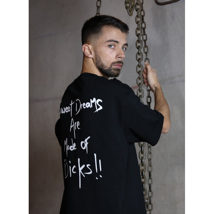sweet dreams are made of dicks oversize t-shirt
