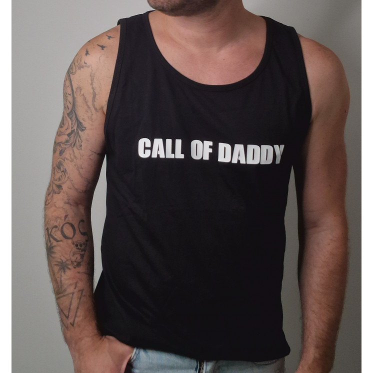 CALL OF DADDY – Débardeur gay iconique par Fred from Desire