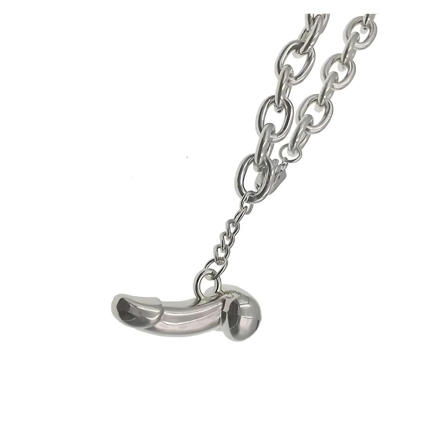 Collier fétiche dildo Bijou queer provocant | Fred from Desire