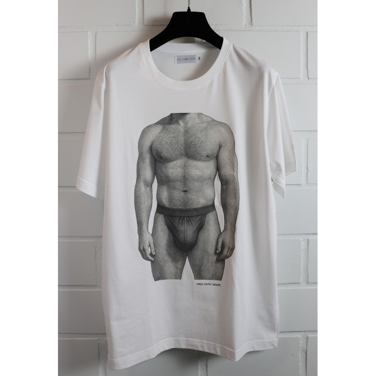 T-shirt imprimé Jockstrap – Fred from Desire | SEXY DADDY GAY