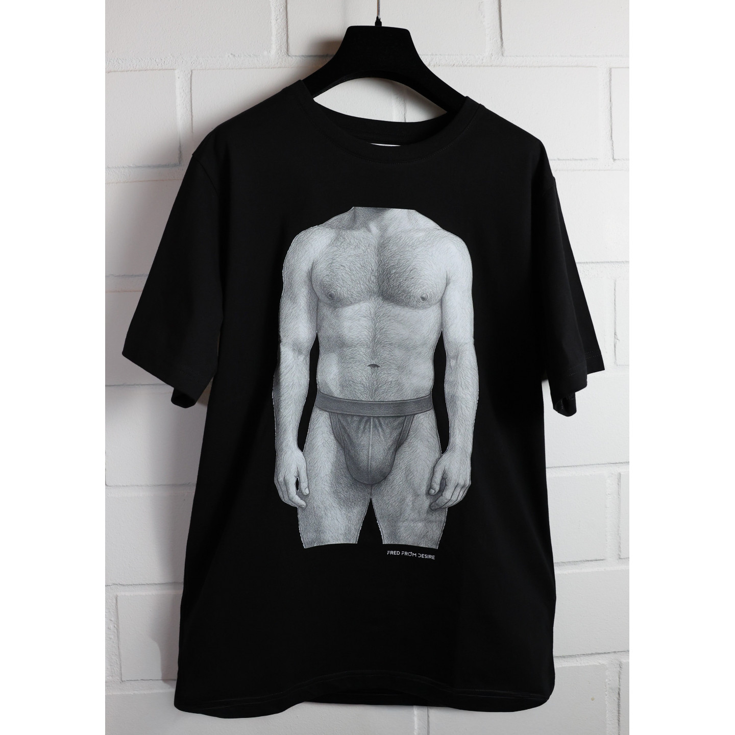 Printed Jockstrap T-Shirt Front & Back  FRED FROM DESIRE, sexy gay dad