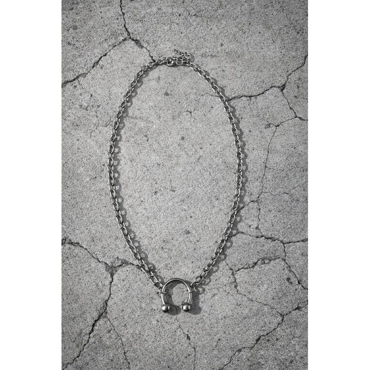 collier prince albert en acier inoxydable