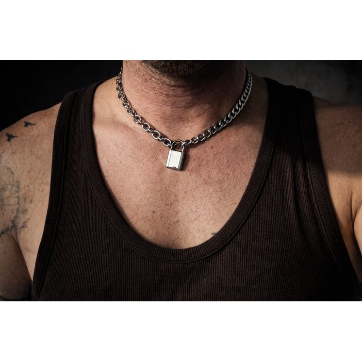Collier cadenas acier inoxydable clubbing – FRED FROM DESIRE