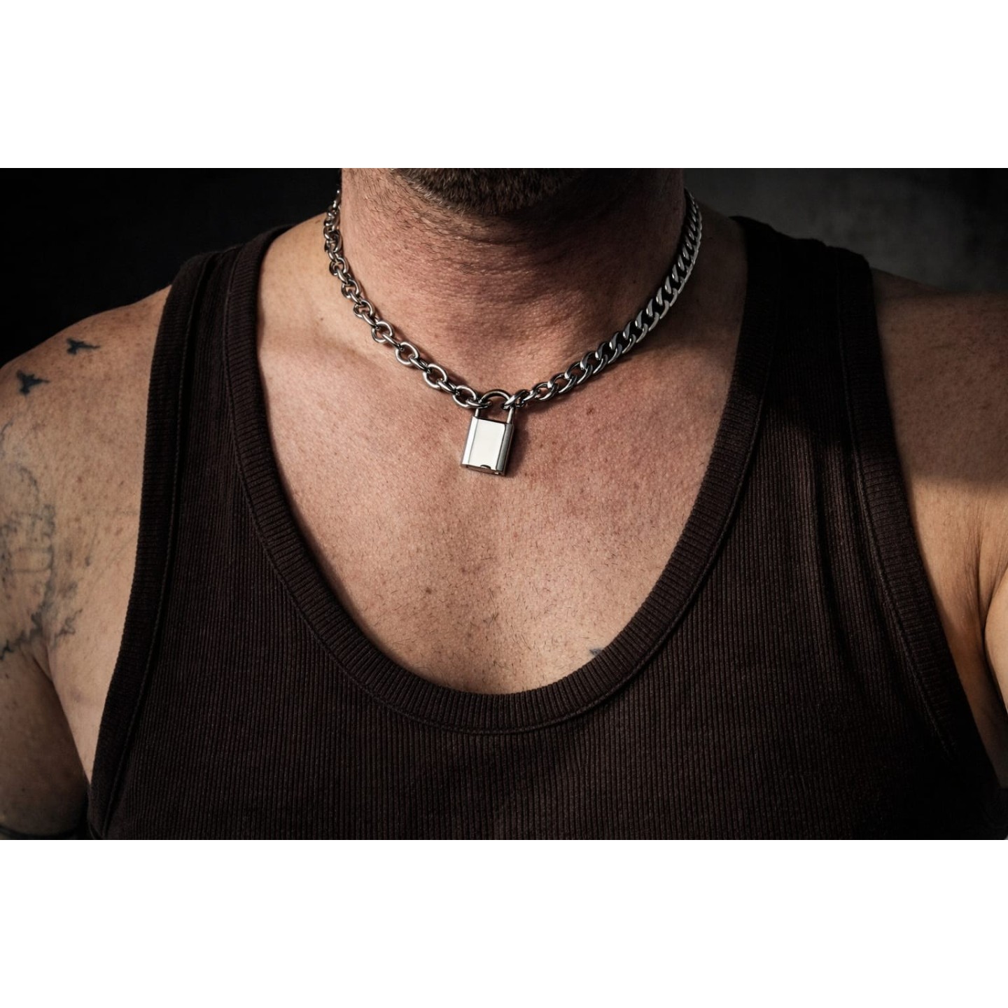 Collier cadenas acier inoxydable clubbing – FRED FROM DESIRE