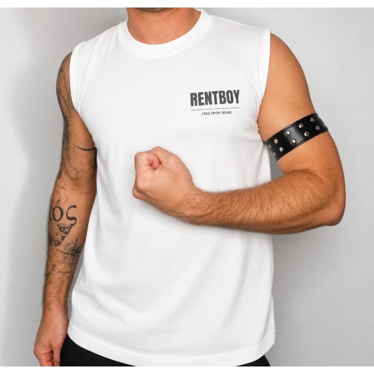 RENTBOY Vintage 90s Men’s Tank Top – FRED FROM DESIRE Sexy 100% Cotton